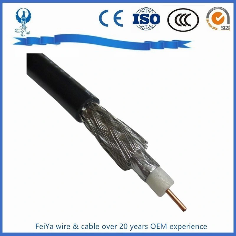 Ho7RN-F de alta densidad de Cable ascensor eléctrico de control de aluminio cubierta de plástico impermeable Coaxial Cable del panel Solar PV de goma