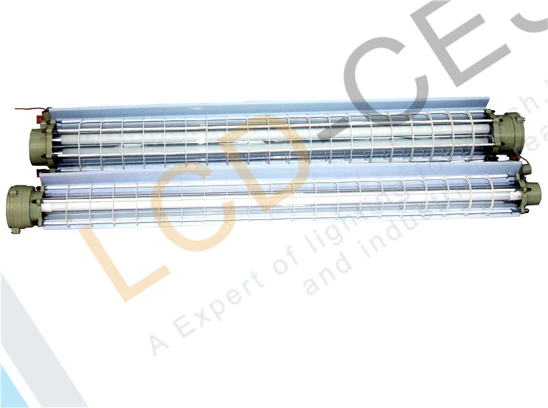 Ex Fluorescent Batten for Class Iia, Iib, Iic of Explosive Gas Atmospheres with Water Proof IP65 for Temperature Group T1 T2 T3 T4 T5 T6 Environment Operation