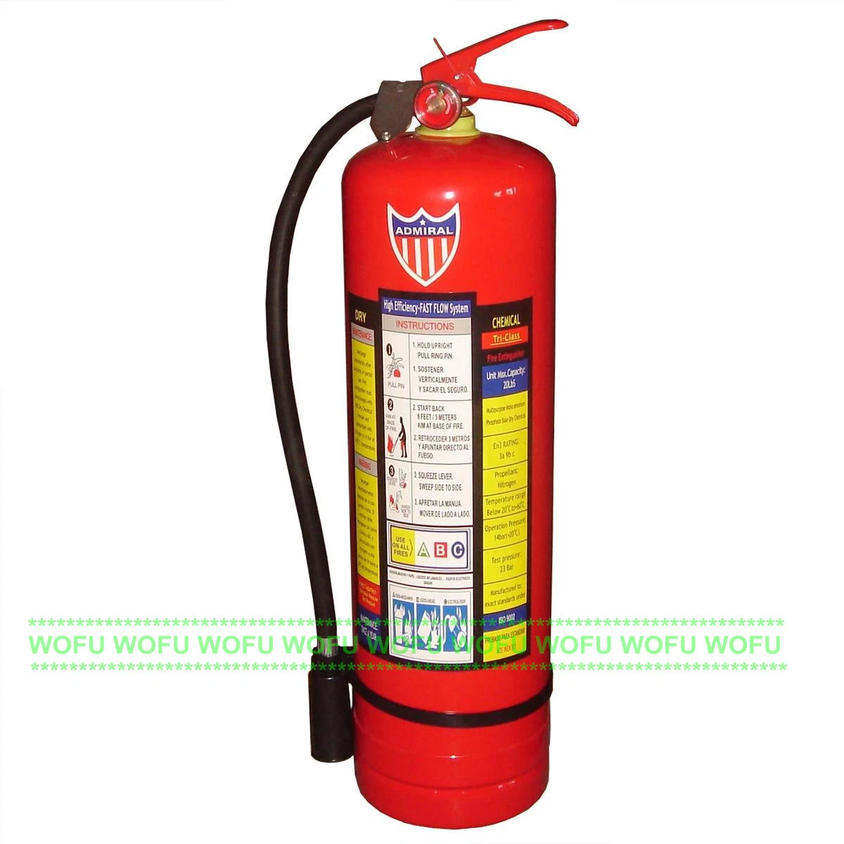 20lbs ABC Dry Chemical Powder Fire Extinguisher