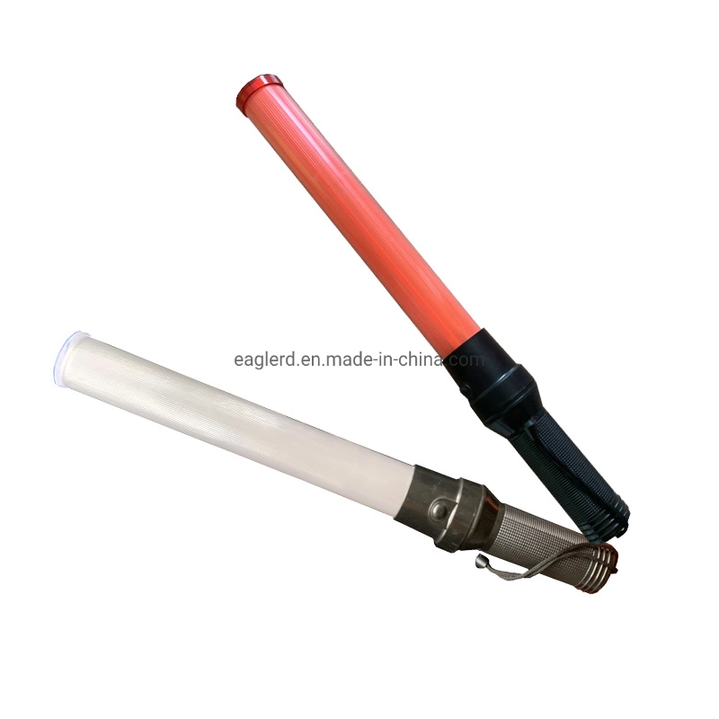 54cm Red Green Flash LED Traffic Baton