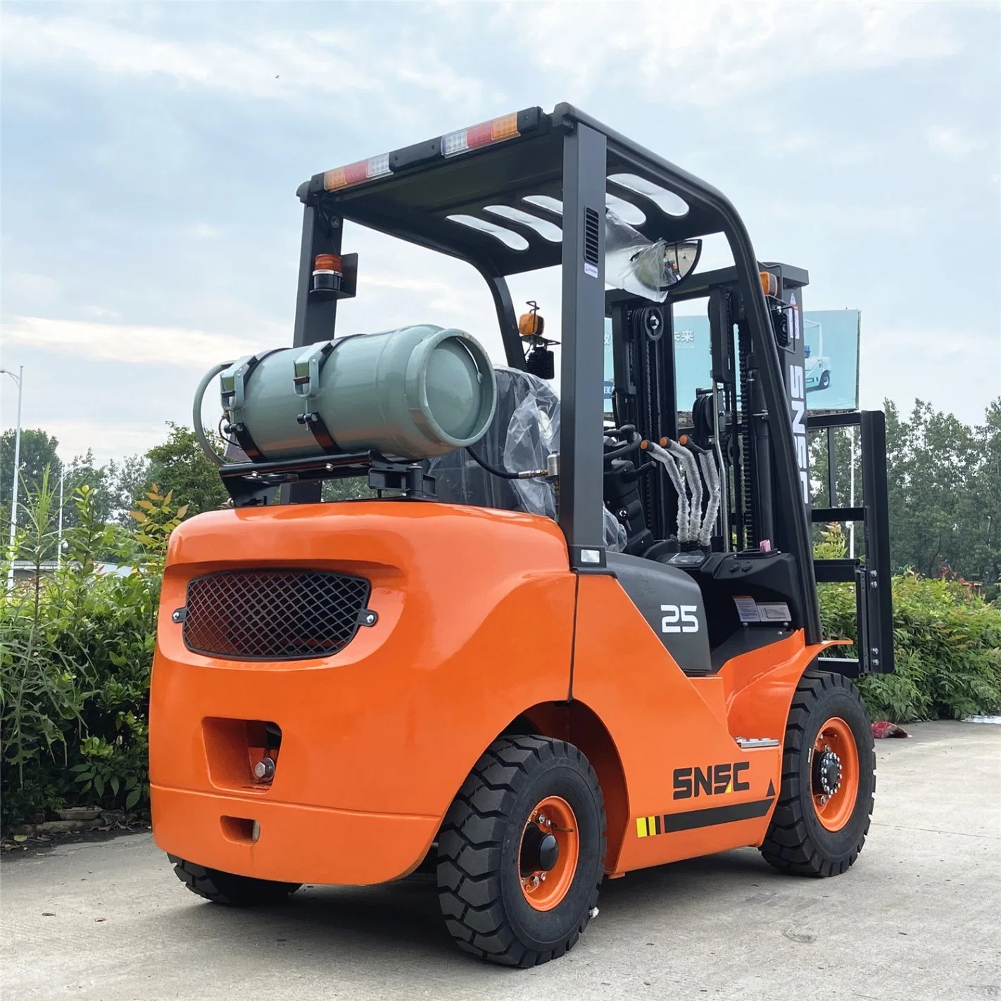 Snsc New 2.5 Ton LPG Gasoline Dual Fuel Propane Petrol Gas Forklift