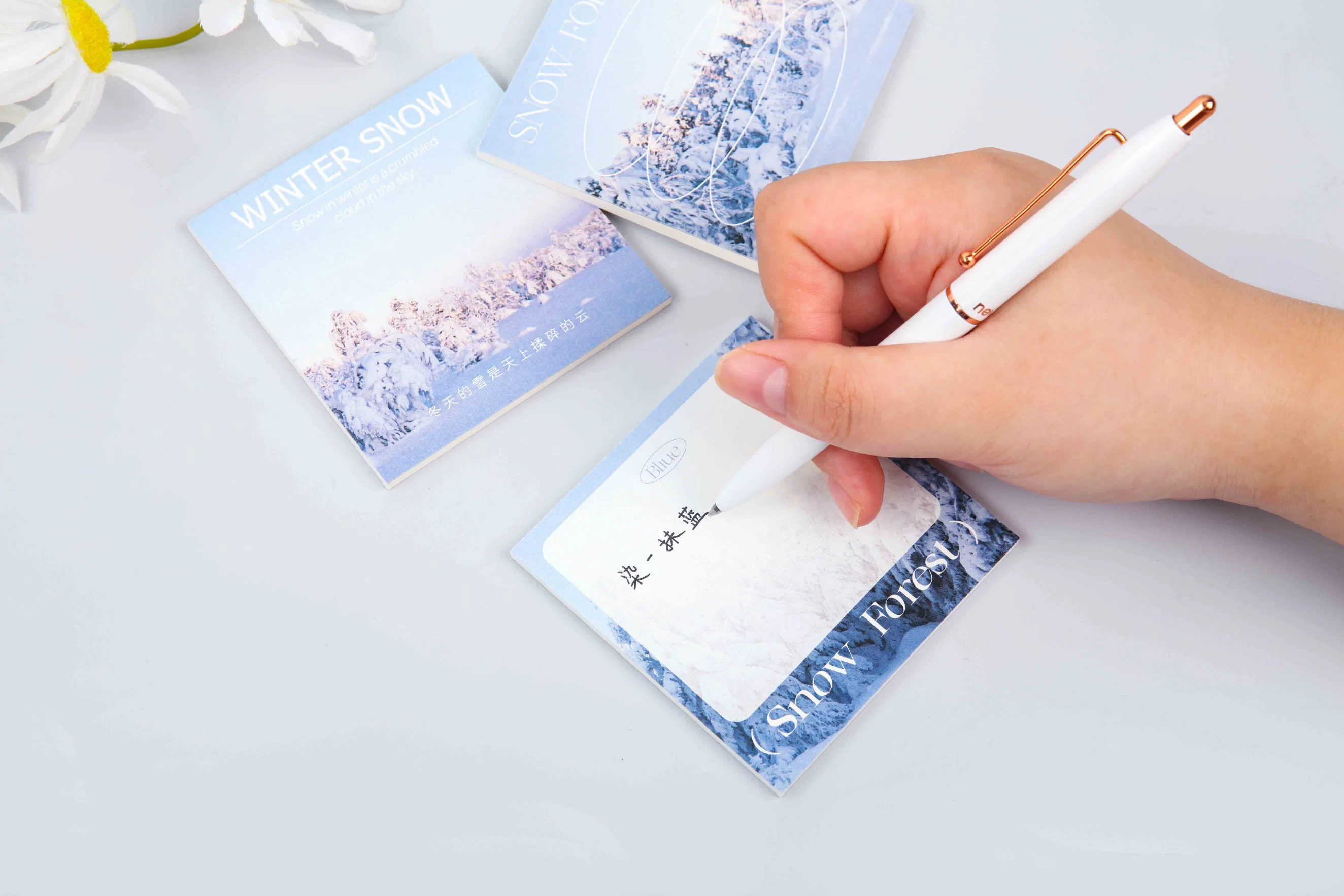 White Snow Office School Gift High quality/High cost performance  Notes