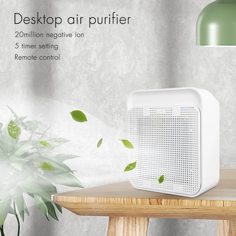 2022 Portable Air Purifier for Home Bedroom Office Desktop Pet Room Air Cleaner for Car