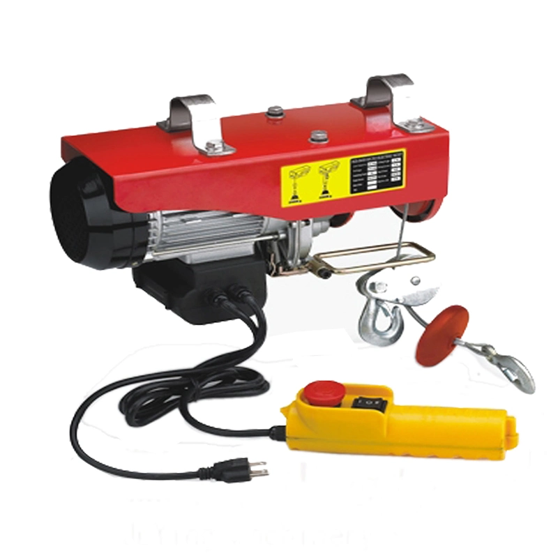 Portable Wire Rope Small Winch PA125gk-1000kg Mini Electric Hoist