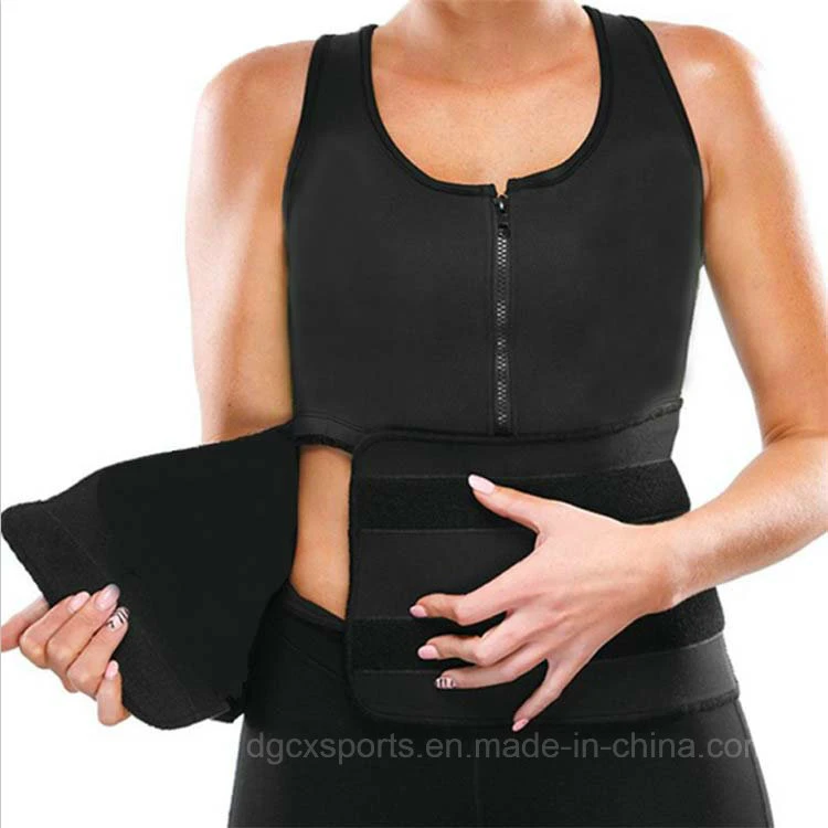 La perte de poids du corps gilet en néoprène Shaper Sauna costume minceur