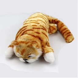 Japan Hot Selling Plush Rolling Cat Laugh and Move