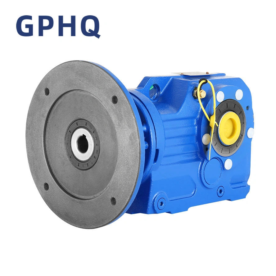 Gphq K Series Right Angle Helical-Bevel Gear Motor Geared Reducer Gearbox for Extruders