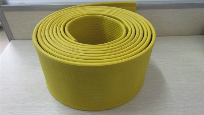 25m Yellow Rubber Fire Hose