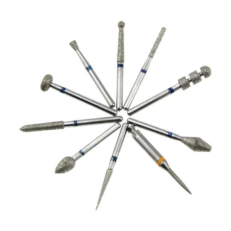 SJ Multi Use Precise Dental Diamond Burs FG зубцы полировка Комплект High Speed Handpiece Tip Diamond Bur