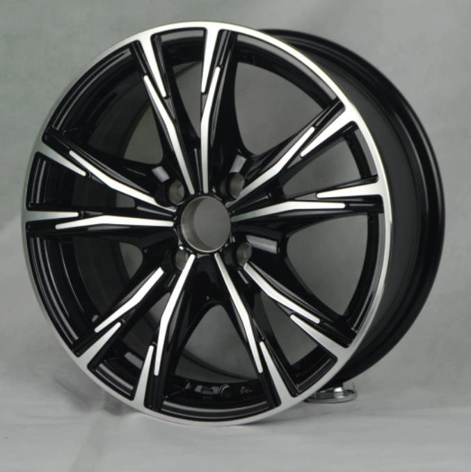 2022 New Design Modified Wheel 15X6.5j Black Machined Face Steel Rim for Sale