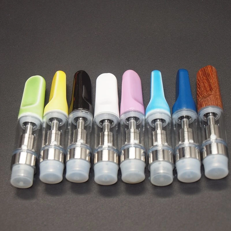 OEM Factory Direct Wholesale Thick Oil Atomizer 510 Thread 0.5ml 1.0ml Vape Pen Empty Cartridge Th205 Glass Cartridge in Stock