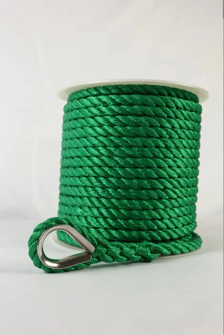 Spot Hot Selling! PE / PP / Polyester / Nylon 3 / 4 / 6 / 8 / 24 / 32 Double Knitting and Twist for Fishing / Ocean / Packaging