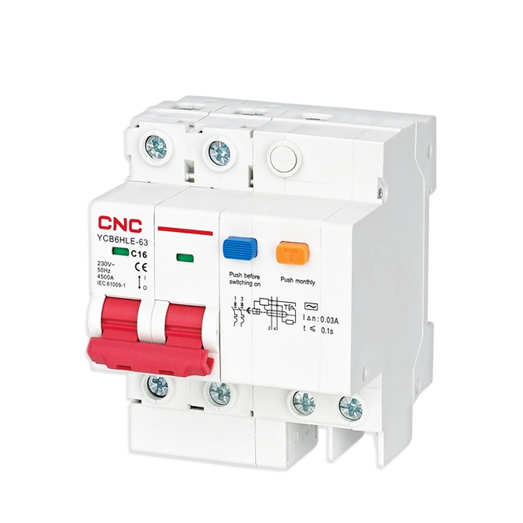 CNC 1+N RCBO 3p RCBO 3p Residual Current Circuit Breaker