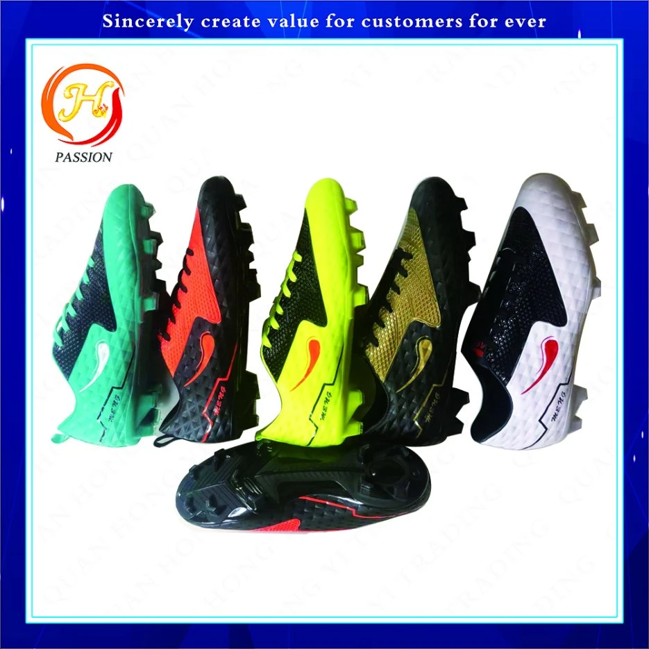Men Fashion Casual Shoes Athletic Sport Soccer Shoes Kids Sneakers Football Shoes