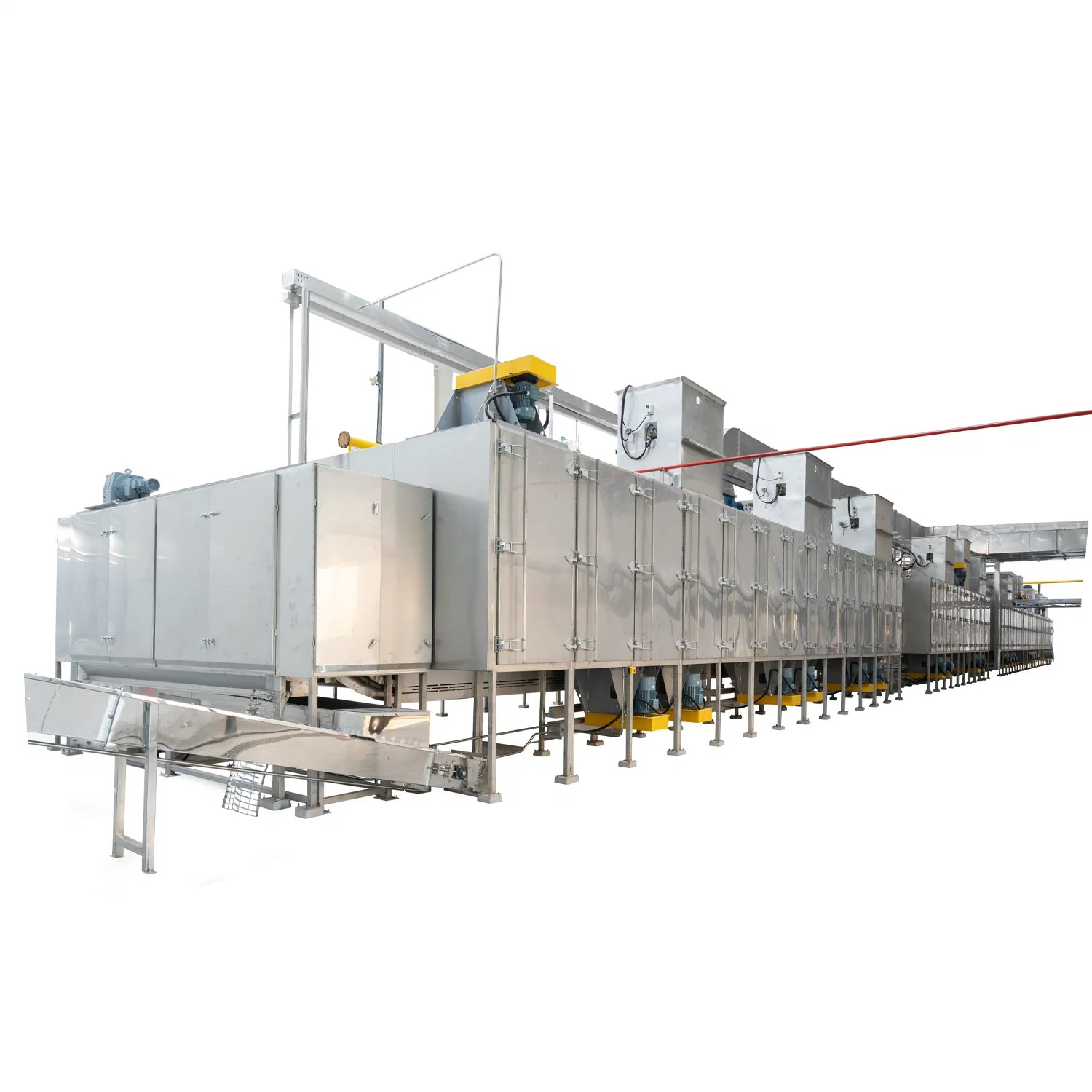 Made in China Tunnel Type Conveyor Belt Drying and Roasting Machine for Kidney Beans