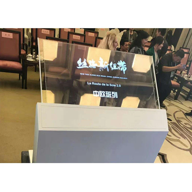 Fast Delivery Indoor and Semi Outdoor Transparent LED Display Screen