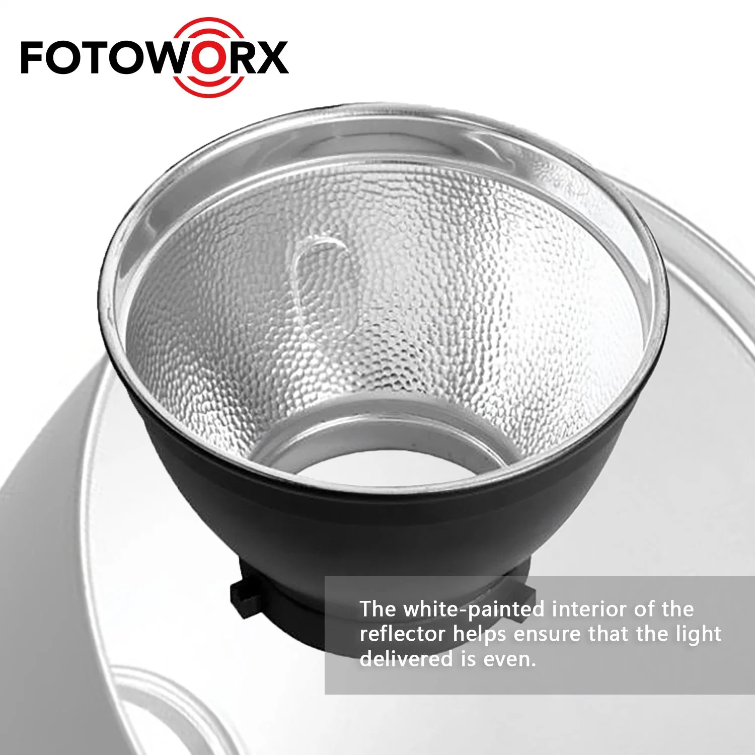 Reflector Lampshade Dish Diffuser for Studio Strobe Flash Light