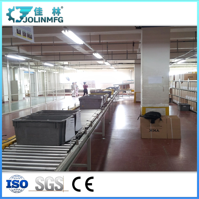 Fully Automatic Logistics Scanning Basket Carton Roller Conveyor Sorting Line