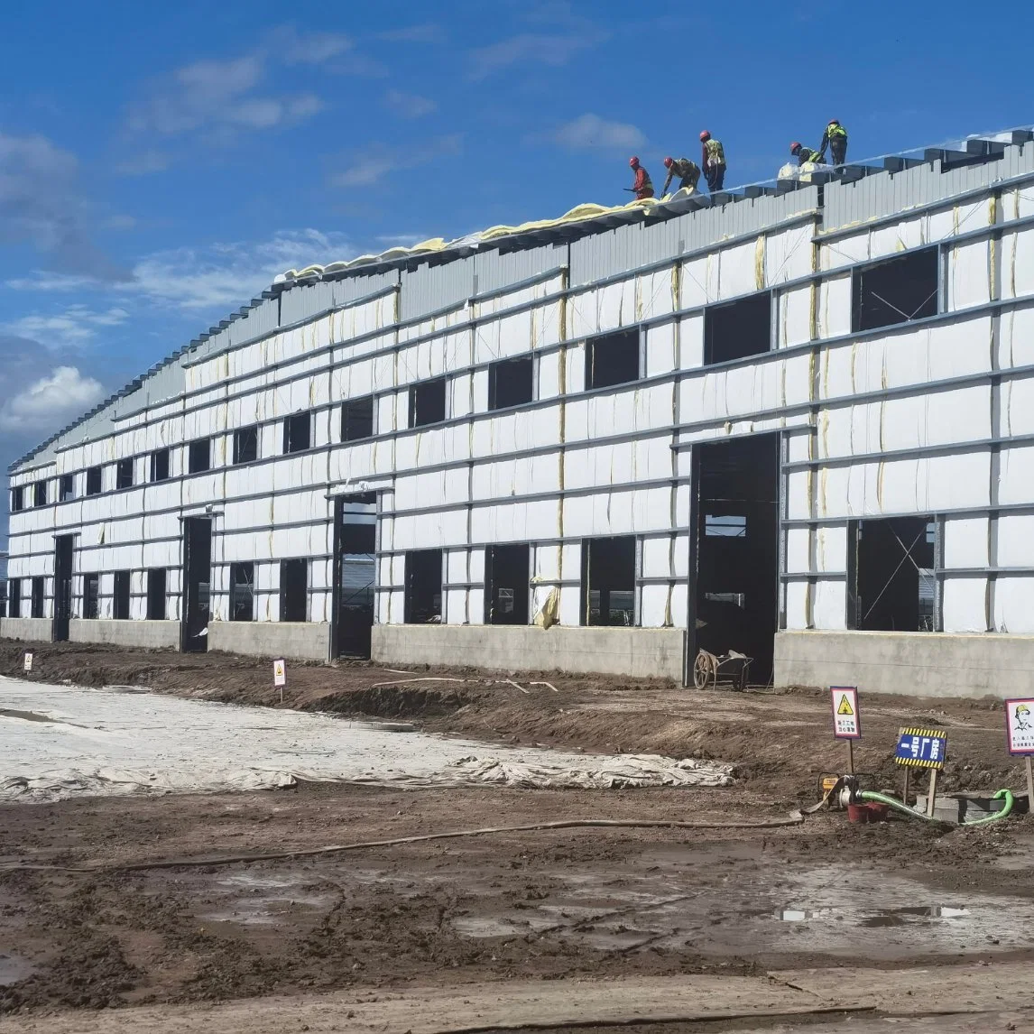 Prefabricated Light Steel Structure Warehouse Construction