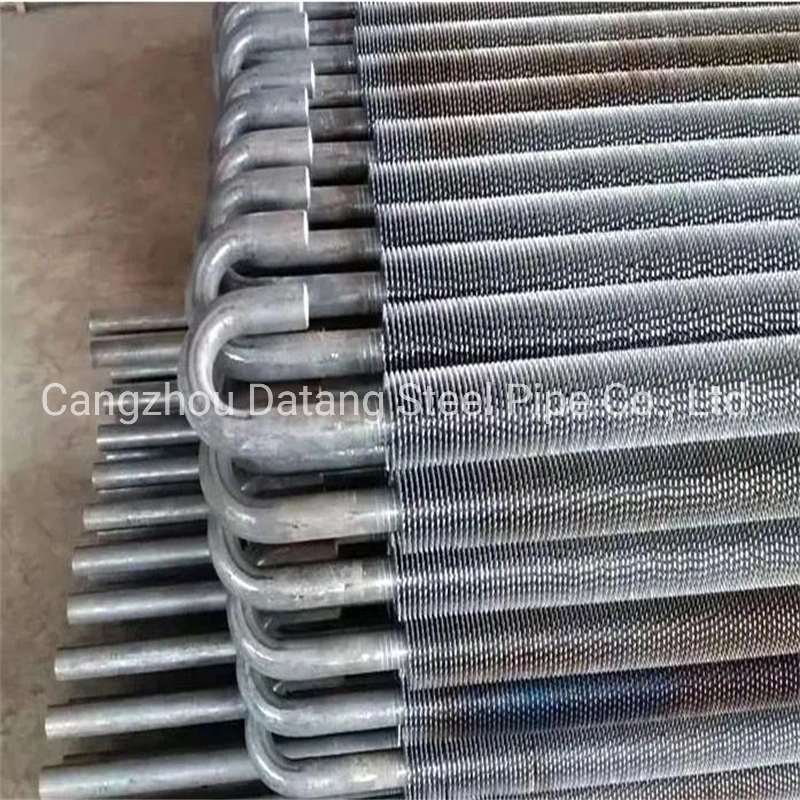 220V 1.5kw Heating Pipe U Type Finned Electric Heat Pipe, Extruded Finned Tube