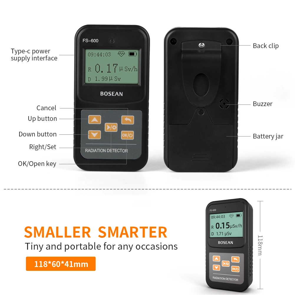 Hot Selling Good Quality Ionizing Radiation Meter Handheld Ionizing Radiation Detector