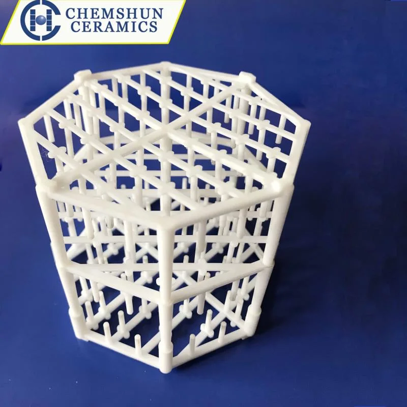 Plastic Pall Ring as Random Tower Packing Material in Chemical Column