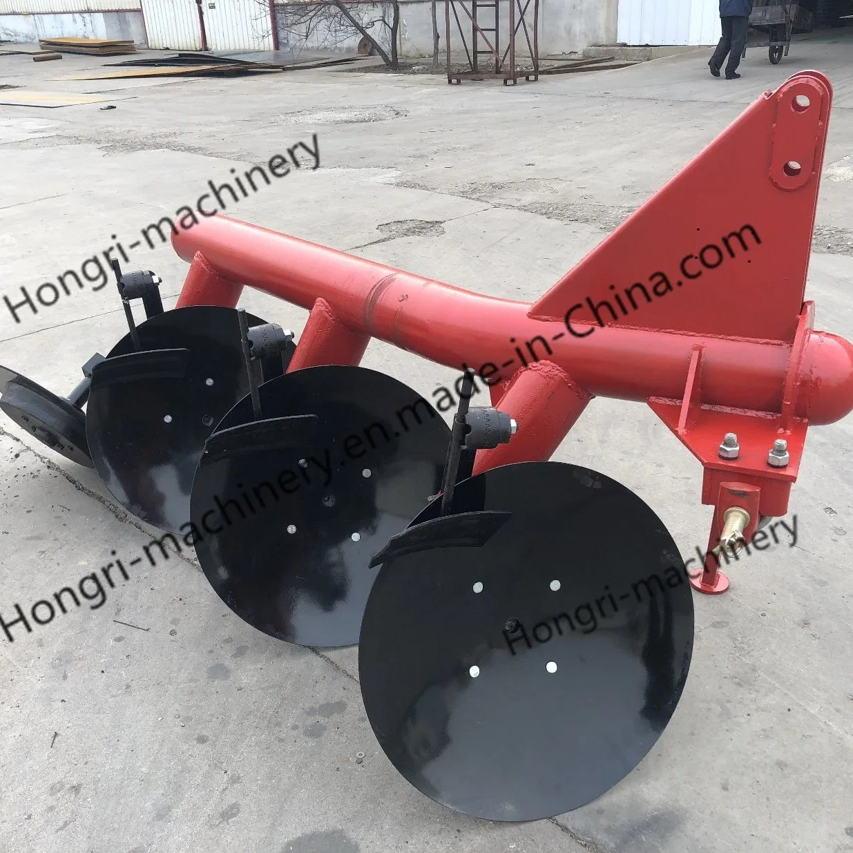 Farm Tractor Mounted Agricultural Machinery Tube Pipe Mf Disc Plough for Tiller