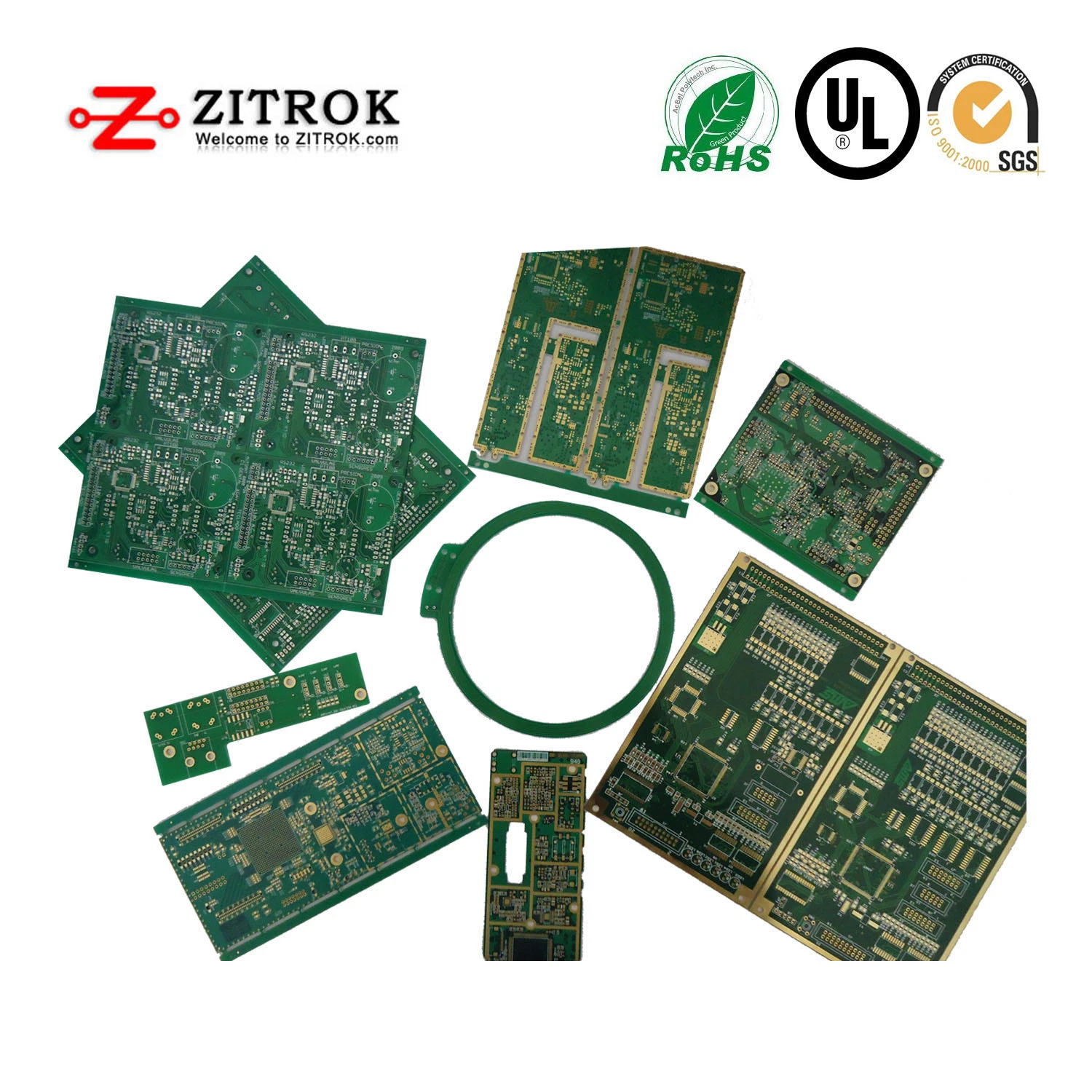 14 años FR4 PCB Factory Print Circuit Board PCBA Custom Diseño y fabricación de todo el montaje de PCB multicapa en China con 24 Servicio en línea