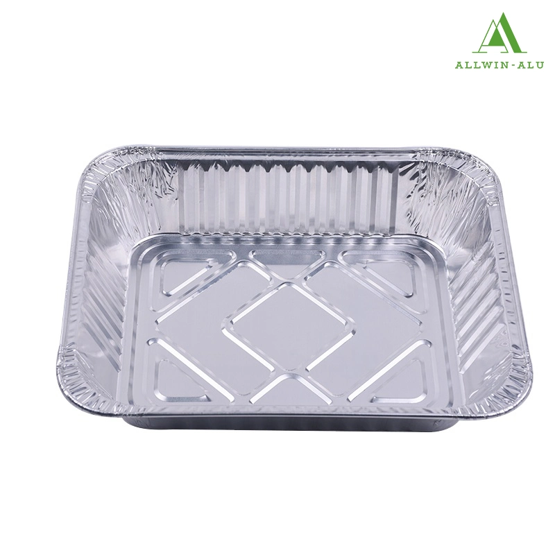 F4 Best Price Factory Directly Aluminum Foil Container/Tray with Cardboard Lid