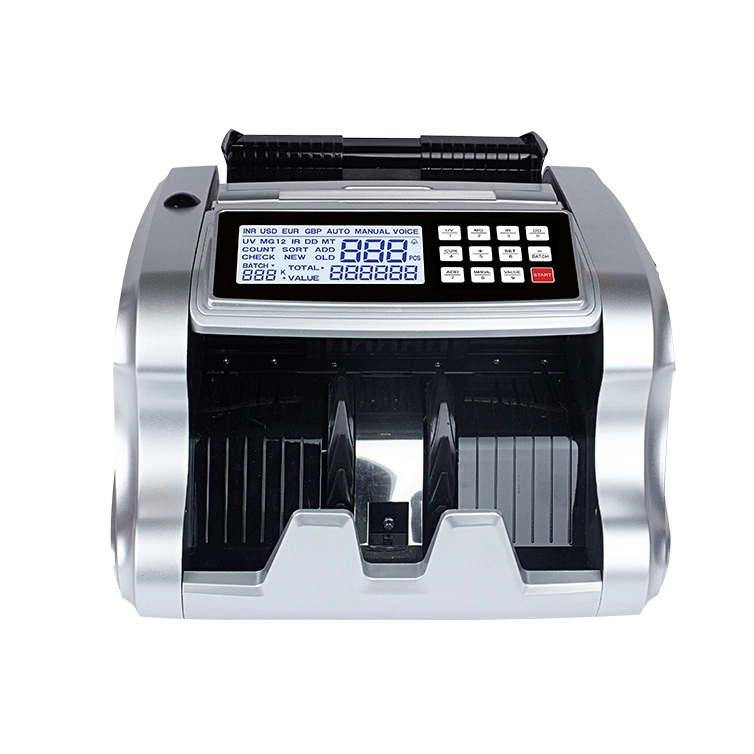 Bill Counters Financial Equipment Contadoras De Billetes Detector De Billetes Falsos Money Counting Machine Money Detector with UV/Mg