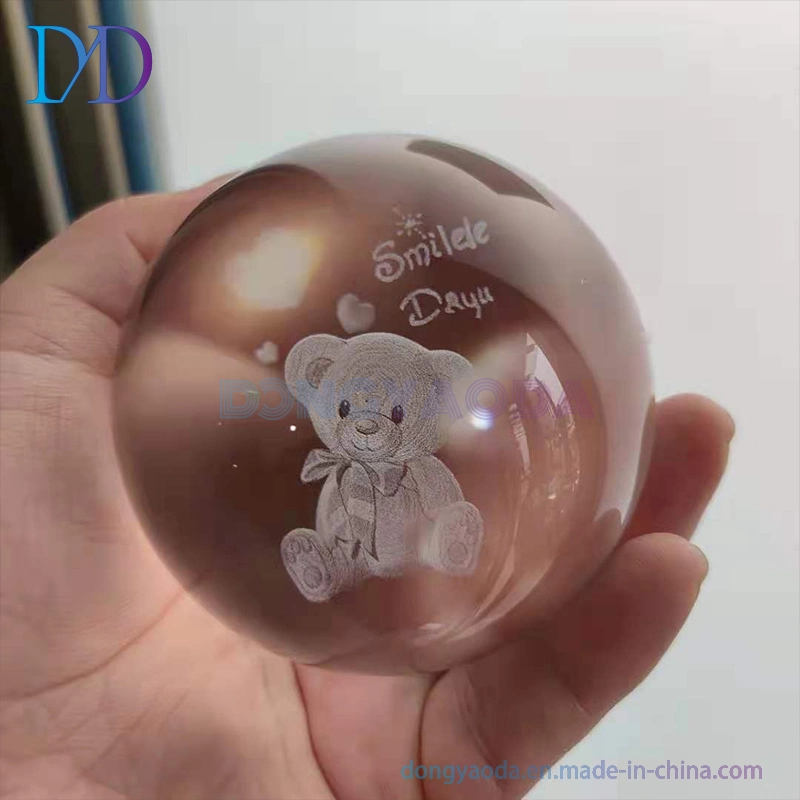 Bola de cristal, la personalización de bola de cristal transparente