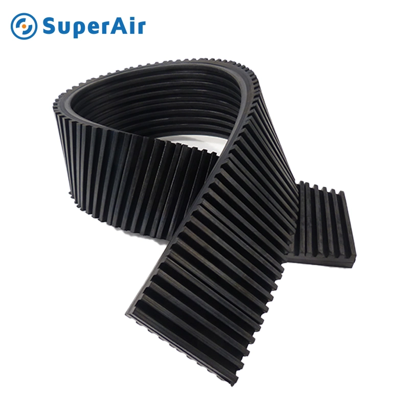 Hot Sell Anti Vibration Ribbed Waffle Pad Rubber Mat Industrial