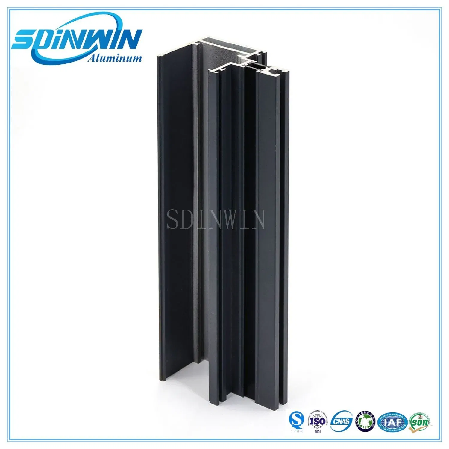 Anodize/Powder Coat T Slot Extruded Aluminum Alloy Frame Profile Window Door