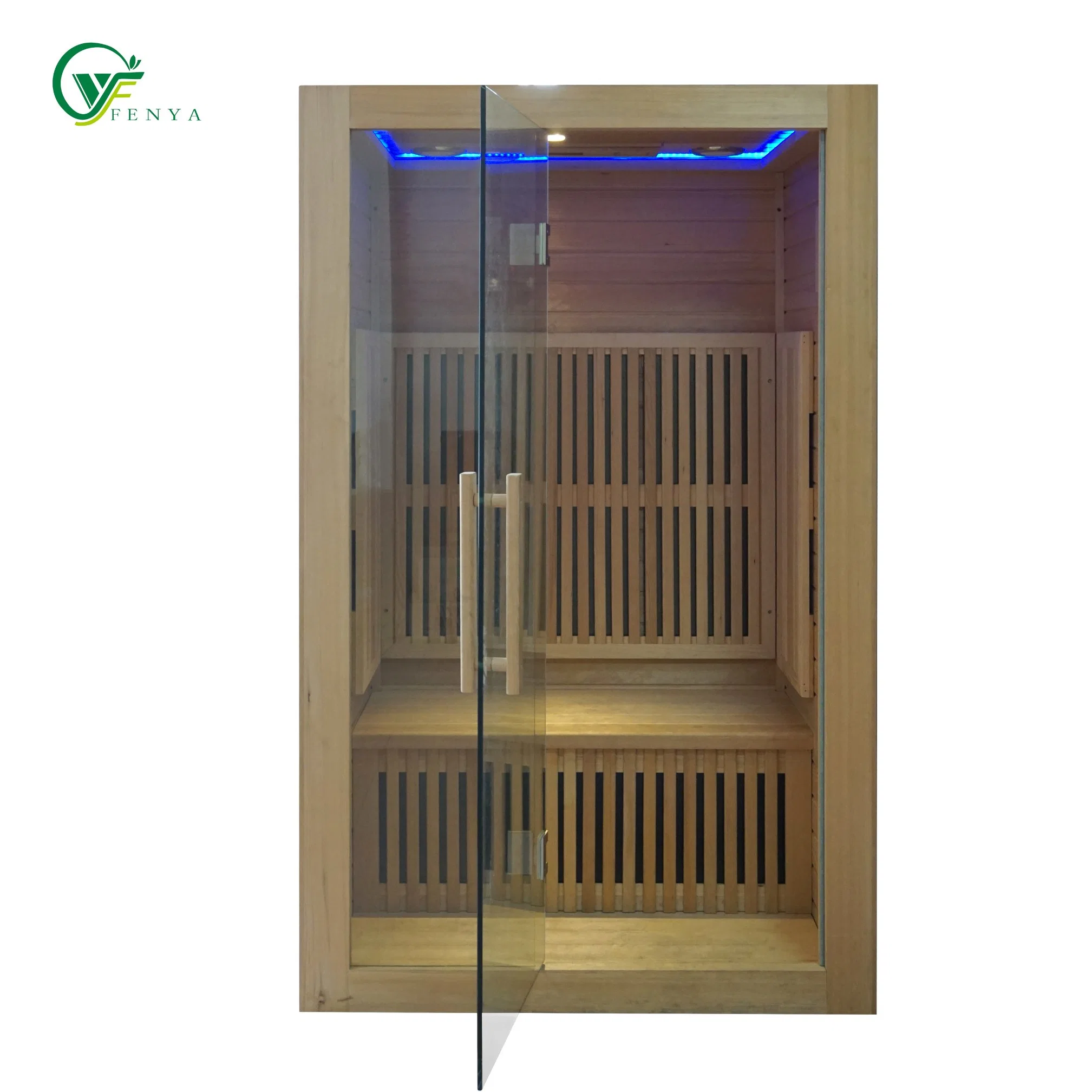 Low Emf Beauty SPA House Special Design Indoor Corner Portable 1 Person Infared Sauna