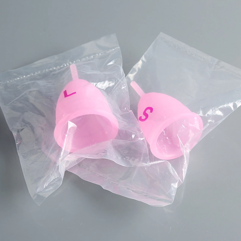 Comercio al por mayor de la Copa orgánica 100% silicona médica de la menstruación Menstrual Cup