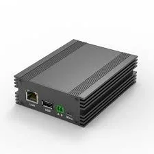 Black Anodized Extruded Aluminum Power Inverter Enclosure Box