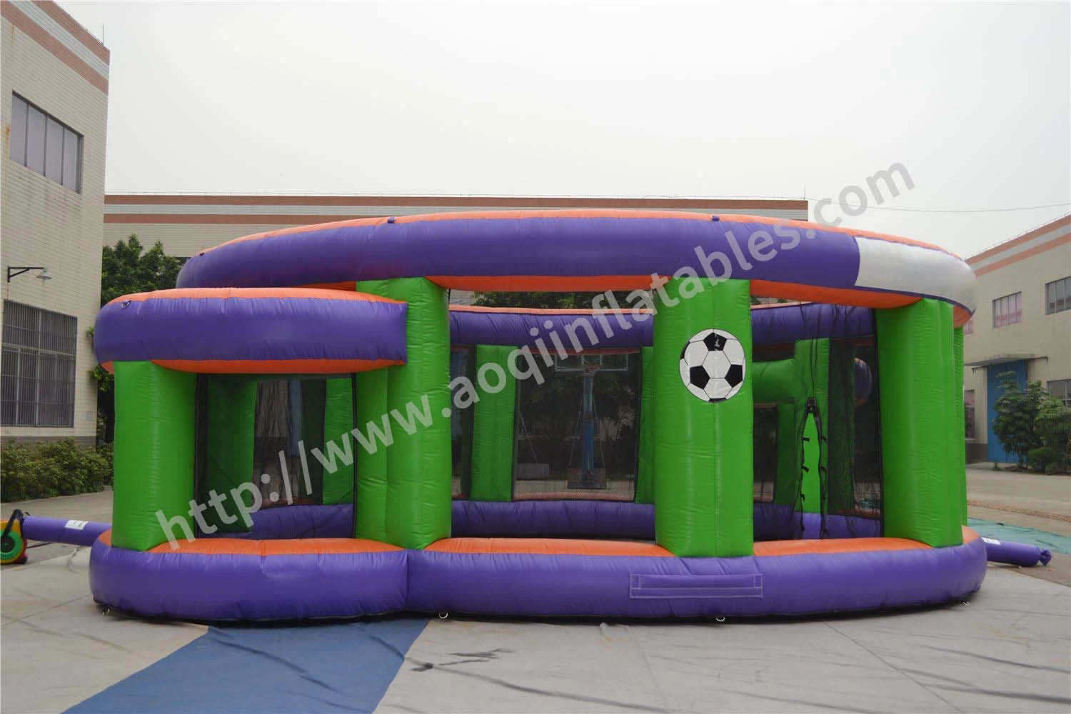 Kids Arrow Toy Set Ball Toss Inflatable Football Shooting Game (AQ1815)