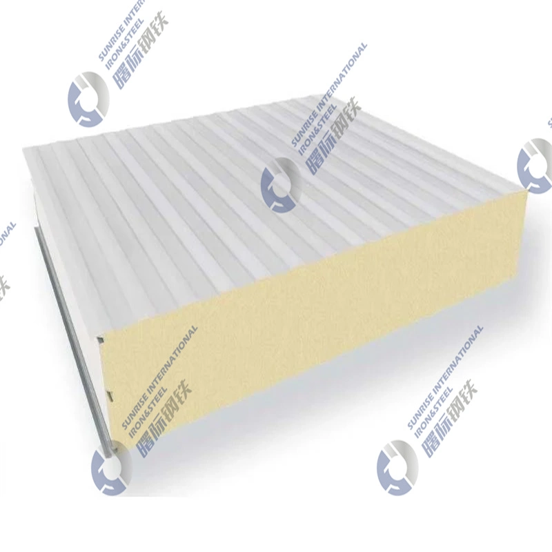 China Factory Price Foam Wall Insulated PU Polyurethane Corrugated Sandwich Roofing Panel