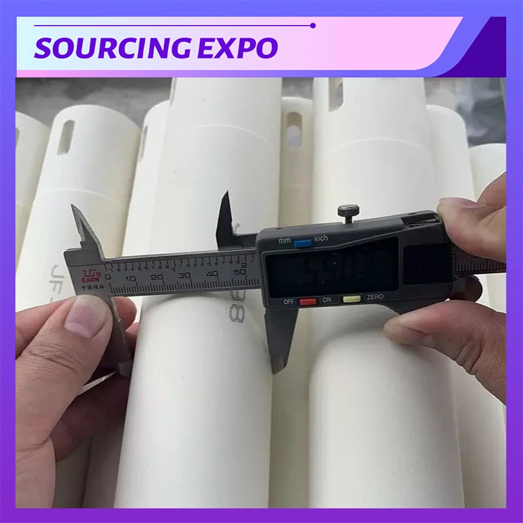 Industrial Fused Alumina Quartz Ceramic Roller for Glass Tempering Furnaces