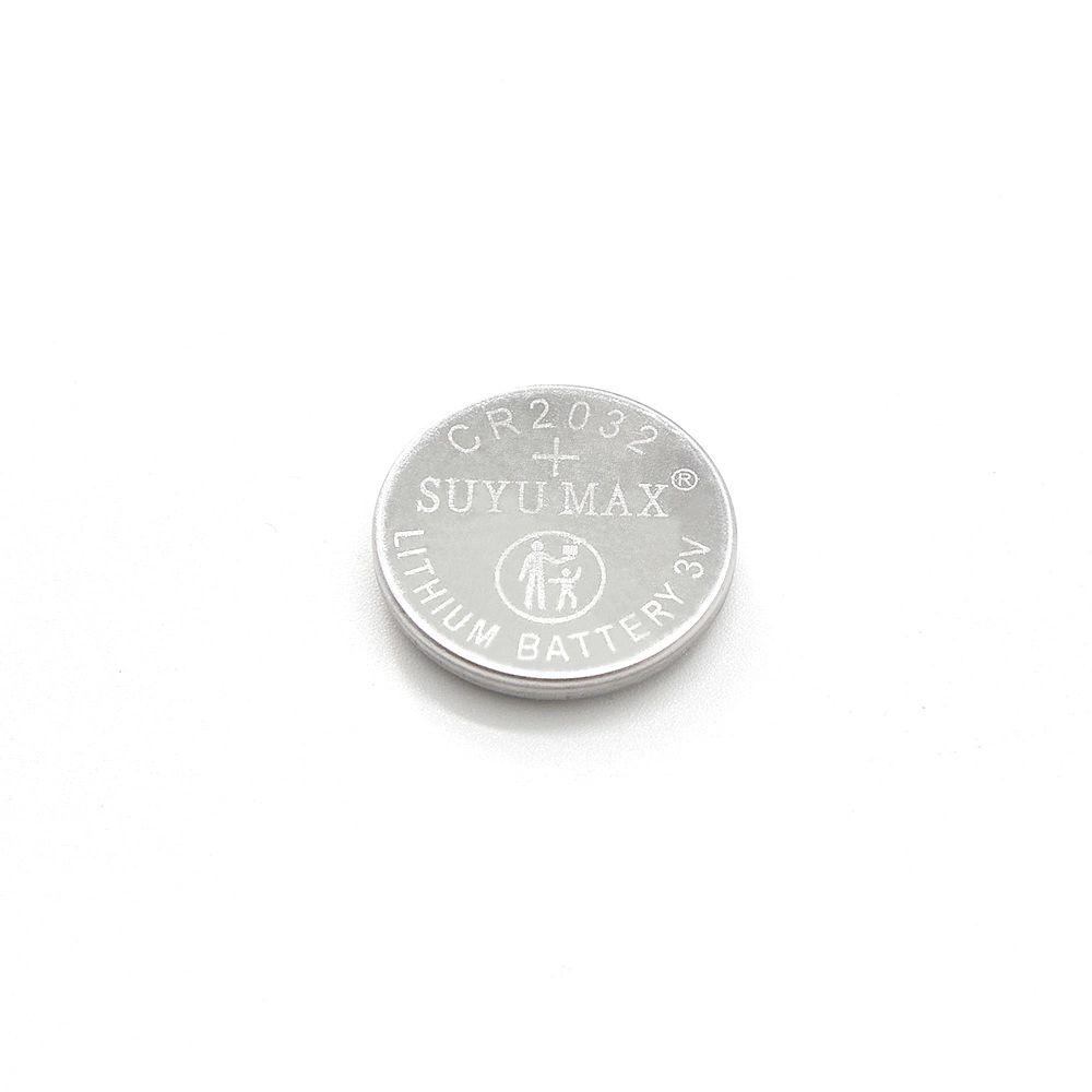 بطارية خالي القصوى من نوع CR2032 الأساسية ذات 3 فولت من نوع Lithium Button Cell Coin للساعات واللوحات الأم للحاسب وآلات حاسبة وأجهزة PDA وElectronic المنظمون.