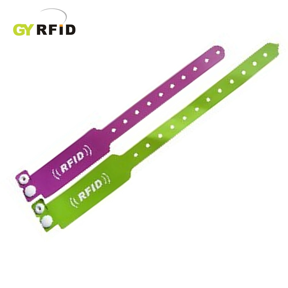 Gyrfid Printable MIFARE Wristband for Expo Ticketing Wrp15