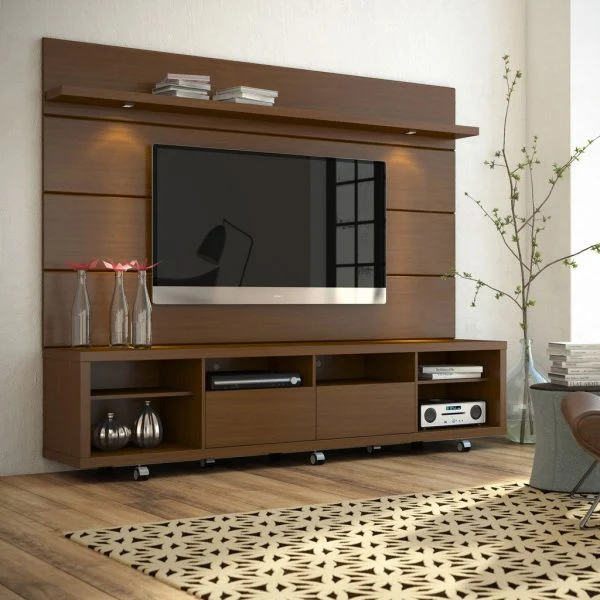 Luxury Paint Matt TV Cabinet Floor Mounted Cabinet TV Furniture