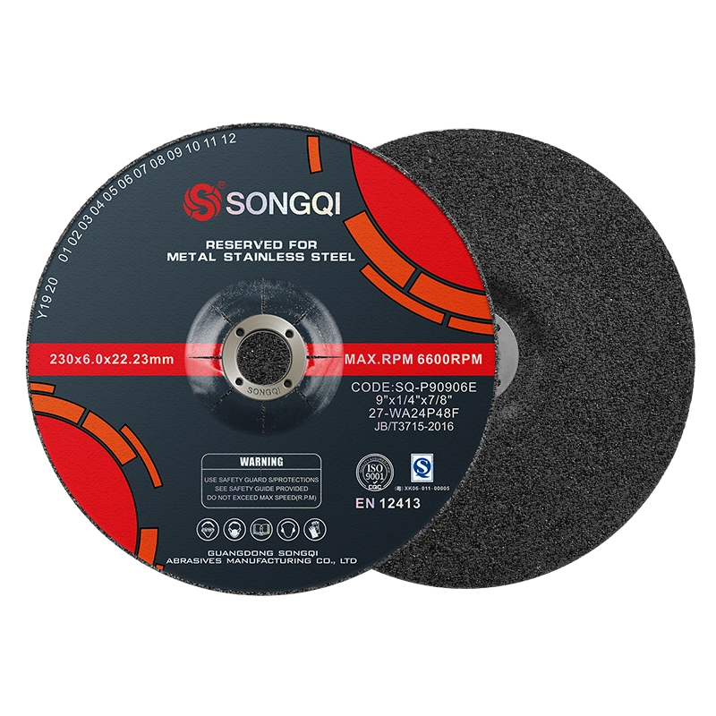 Songqi Grinding Wheel for Stainless Steel 230*6.0*22.23mm Grinding Disc