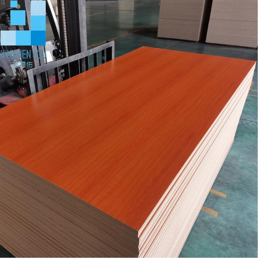 Good Price 4*8*18mm Melamine Paper Faced MDF Board