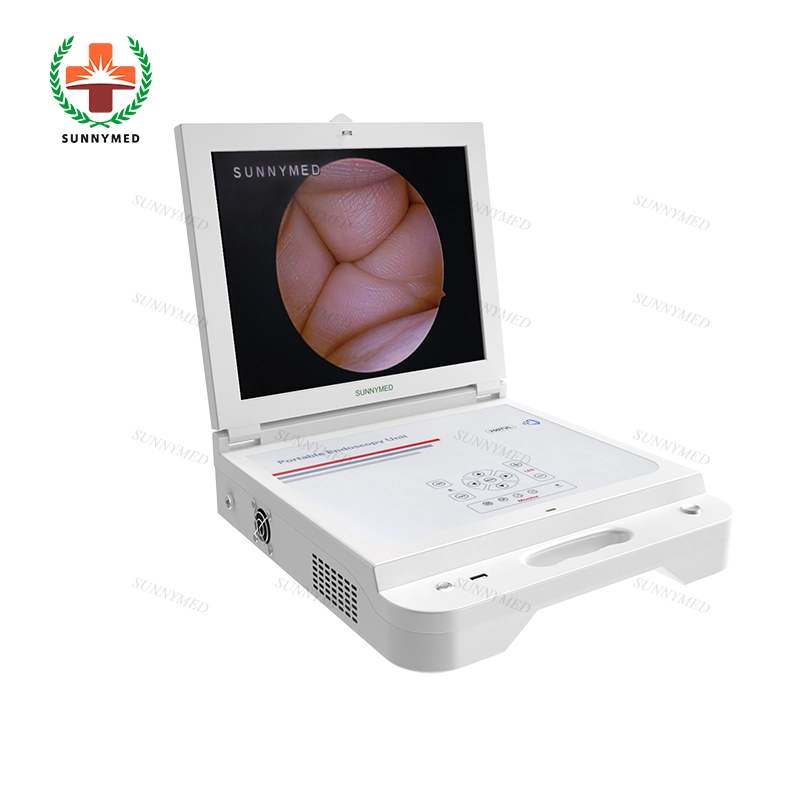 Ginecologia 4 em 1 monitor HD SY-PS045n 17 polegadas brilho elevado Unidade de endoscopia Portátil