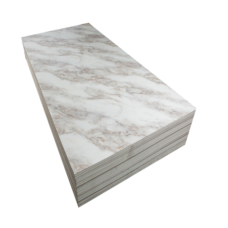 High Glossy 3D Printing Marble Sheet UV Coating Plastic