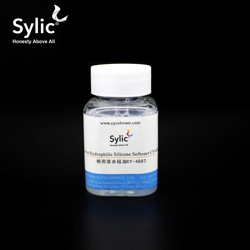 Sylic®suavizante de silicona// reblandecimiento de tejido de suavizante de acabado/ agente líquido de silicona/ Aceite de Silicona/ Suavizante Fabricante/suavizante hojuelas