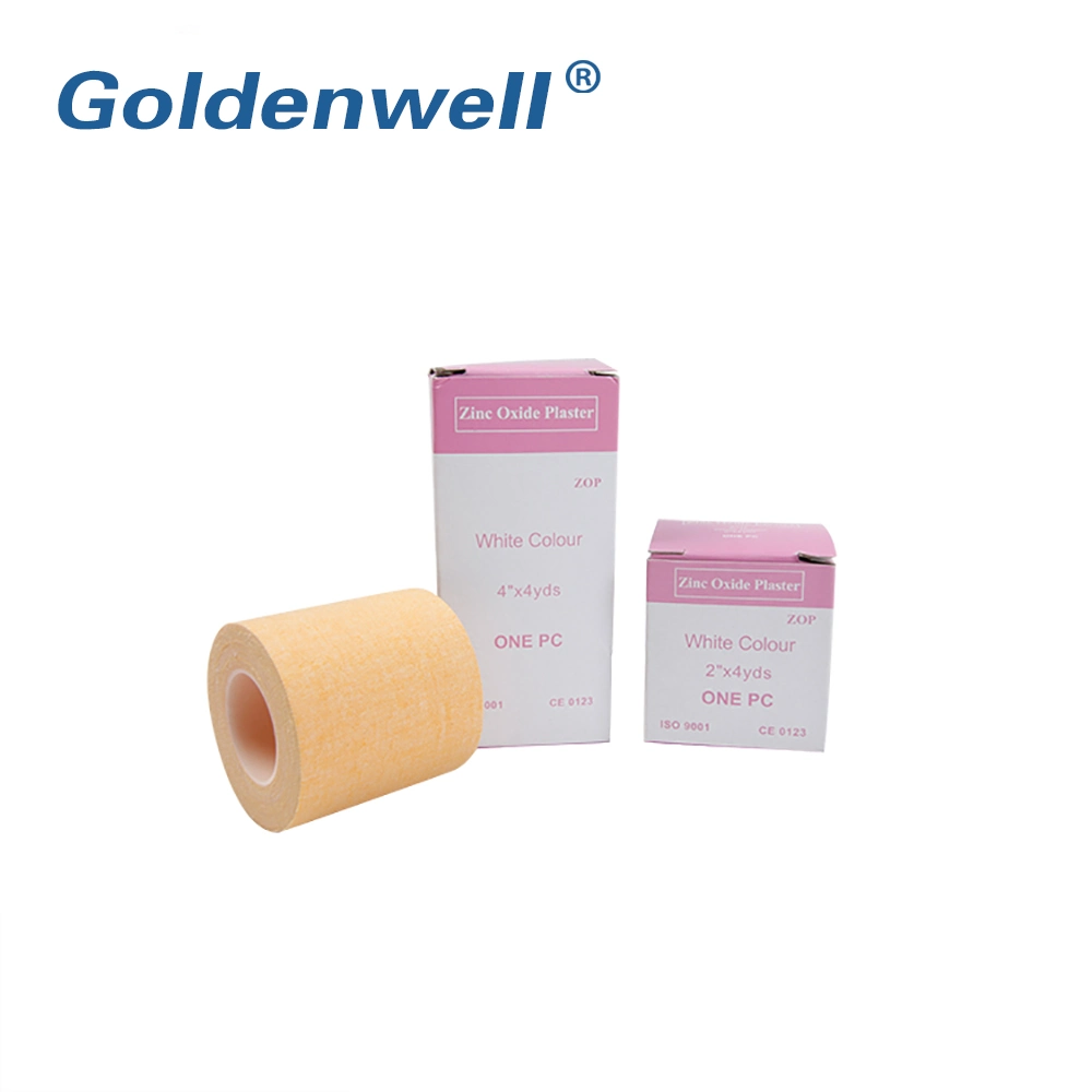 Adhesive Zinc Oxide Plaster Tape Manufacturer CE&ISO Supply