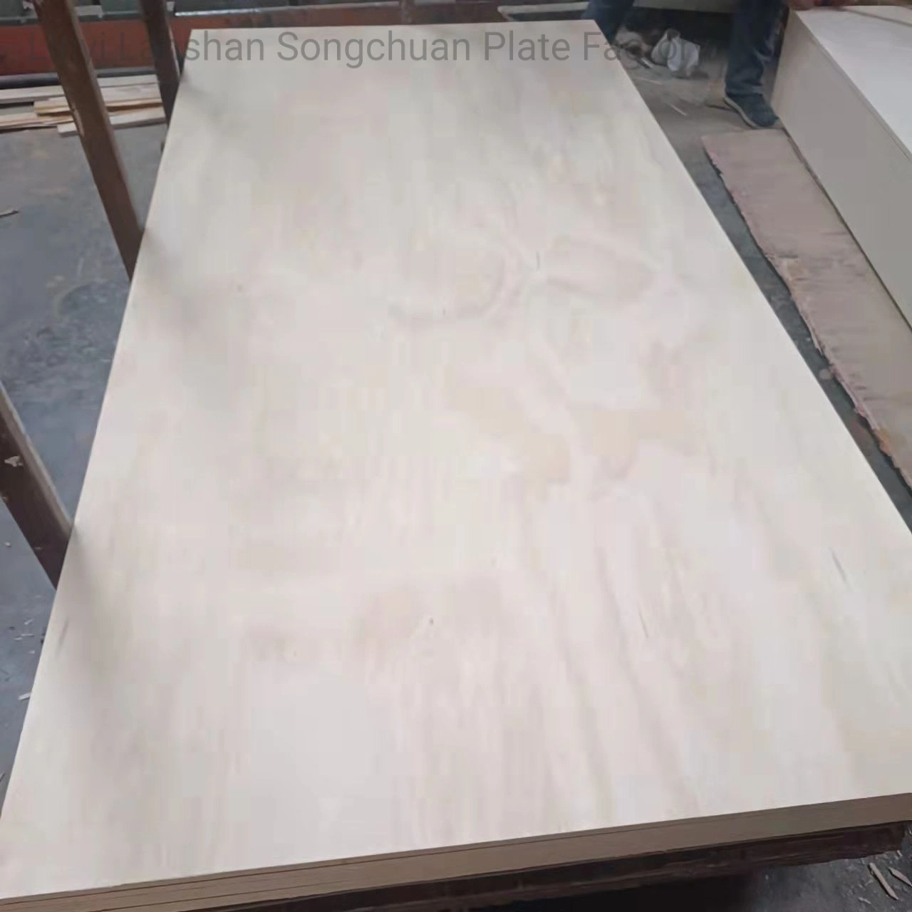 Commercial Plywood for Furniture Birch Walnut Veneer Faced