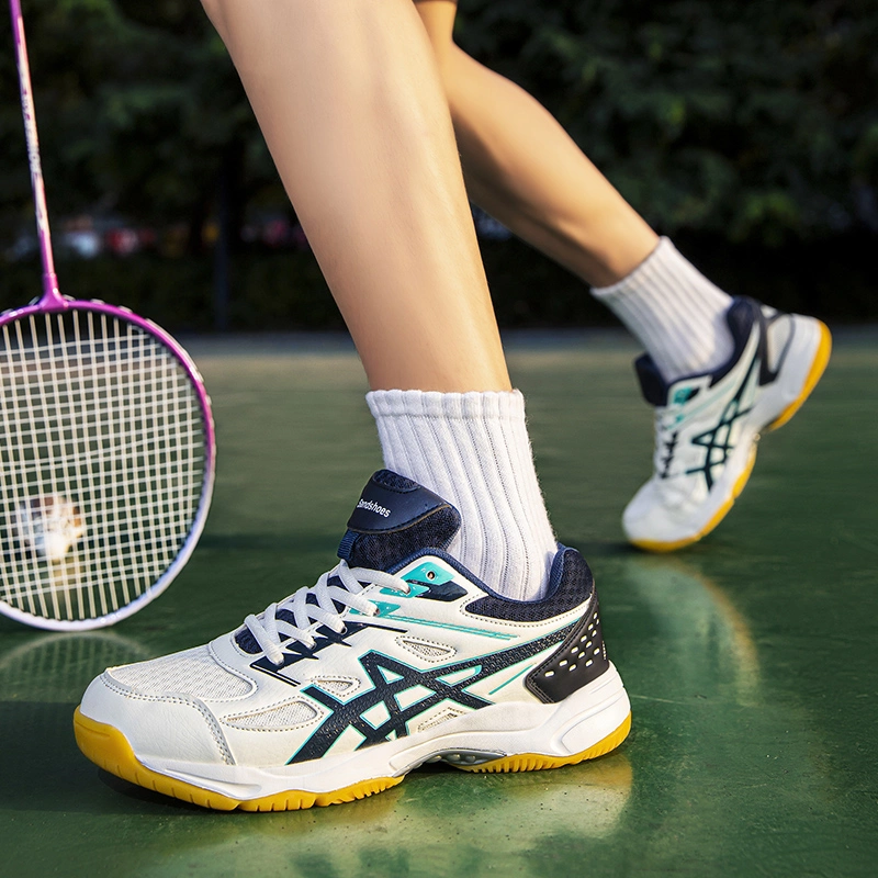 Unisex Size Fashion Tennis Sneaker Small MOQ Badminton Shoes